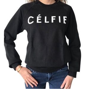 Sincerely Jules CÉLFIE Black Sweatshirt